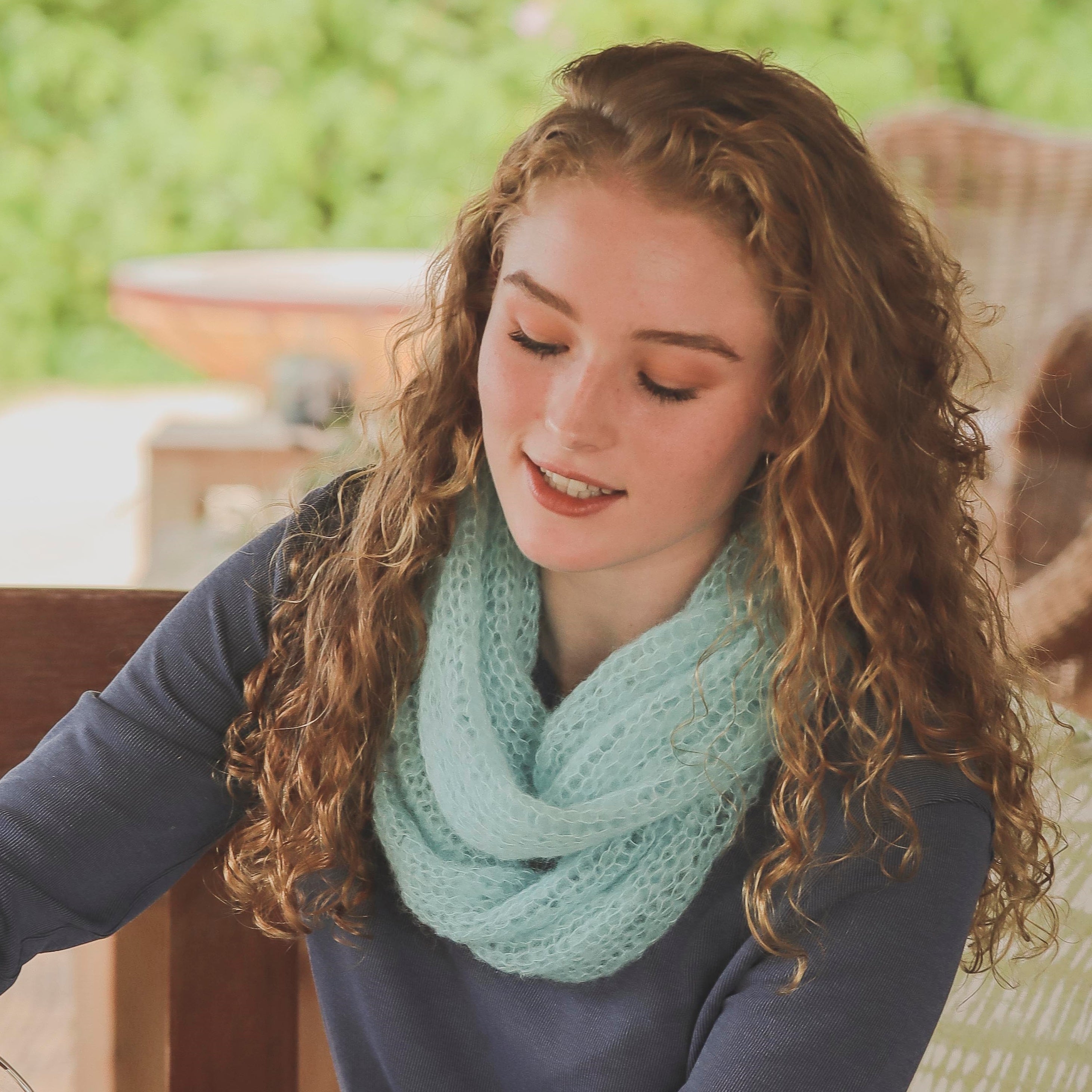 Handmade infinity 2025 scarf